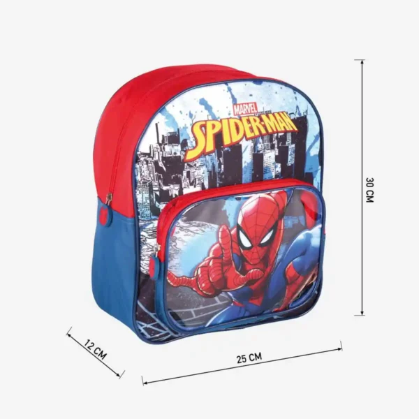Cartable Spiderman Rouge (25 x 30 x 12 cm). SUPERDISCOUNT FRANCE