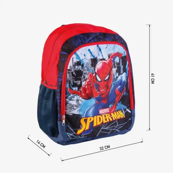 Cartable Spiderman Rouge (32 x 41 x 14 cm). SUPERDISCOUNT FRANCE