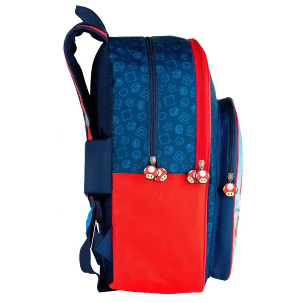 Cartable Super Mario Rouge Bleu (31 x 42 x 15 cm). SUPERDISCOUNT FRANCE