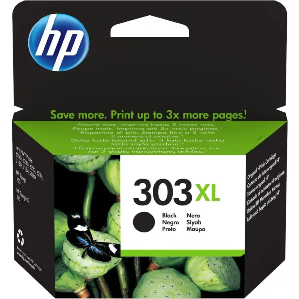 Cartouche d'encre d'origine HP 303XL Noir. SUPERDISCOUNT FRANCE