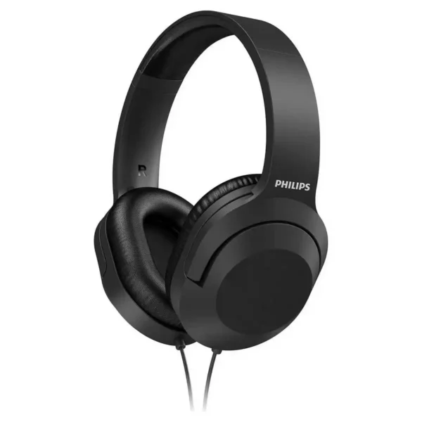 Casque avec bandeau Philips Noir Avec câble. SUPERDISCOUNT FRANCE