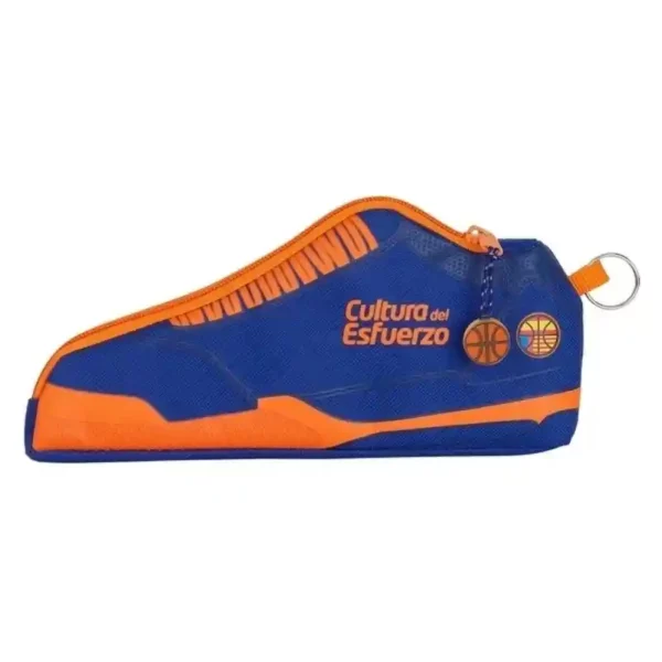 Fourre-tout Valencia Basket Bleu Orange. SUPERDISCOUNT FRANCE