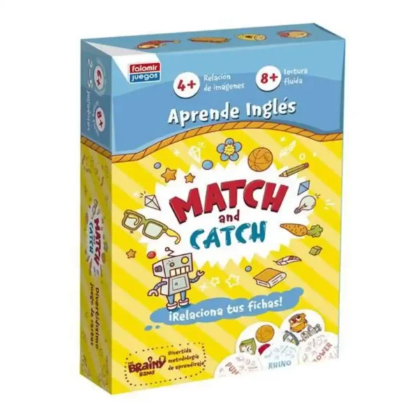 Jeu éducatif Match and Catch Falomir English. SUPERDISCOUNT FRANCE