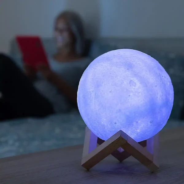 Lampe Lune LED Rechargeable Moondy InnovaGoods. SUPERDISCOUNT FRANCE