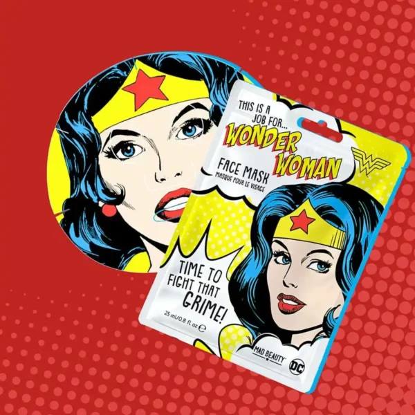 Masque facial mad beauty dc wonder woman 25 ml _5731. DIAYTAR SENEGAL - Là où l'Élégance Devient un Mode de Vie. Naviguez à travers notre gamme et choisissez des produits qui apportent une touche raffinée à votre quotidien.