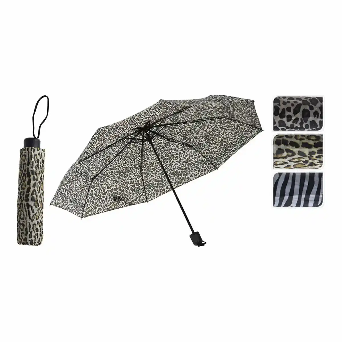 Parapluie pliable mini imprime 53 cm_7219. DIAYTAR SENEGAL - L'Écrin de Vos Désirs Shopping. Parcourez notre boutique en ligne et explorez des produits minutieusement choisis pour répondre à vos envies les plus exigeantes.