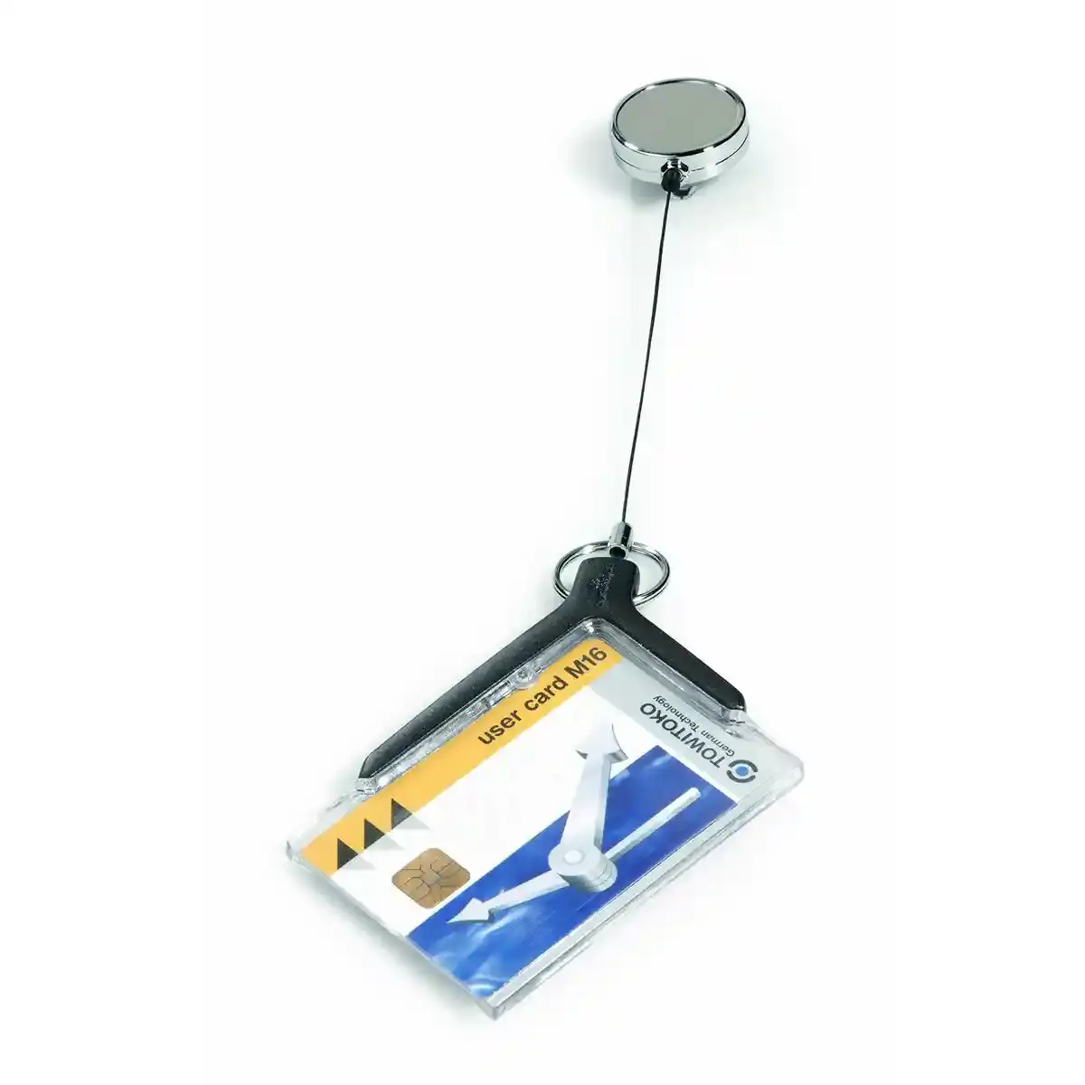 Porte-cartes d'identité Durable DELUXE PRO Anthracite (10Unités). SUPERDISCOUNT FRANCE