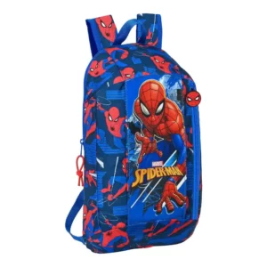 Sac à dos casual Spiderman Great power Rouge Bleu (22 x 39 x 10 cm). SUPERDISCOUNT FRANCE
