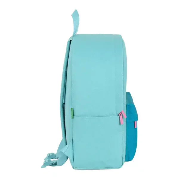 Sac à dos pour ordinateur portable Benetton Sugar Light Blue (31 x 40 x 16 cm). SUPERDISCOUNT FRANCE