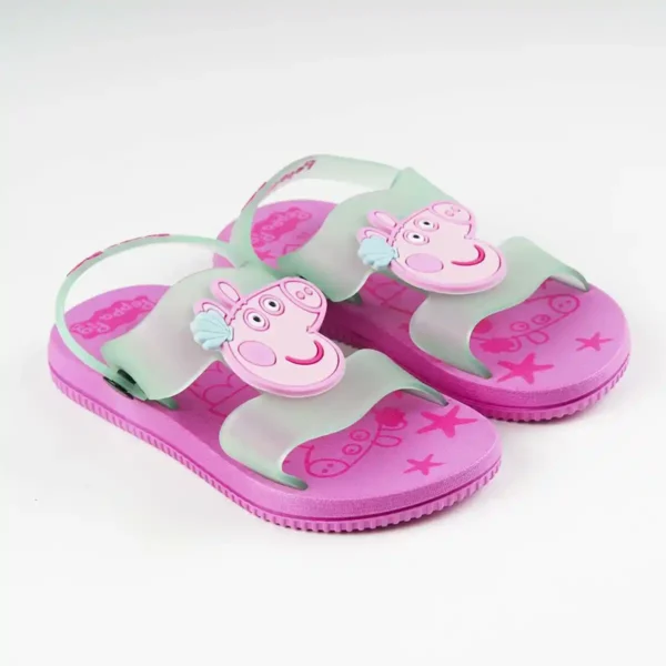 Sandales pour enfants Peppa Pig Rose. SUPERDISCOUNT FRANCE