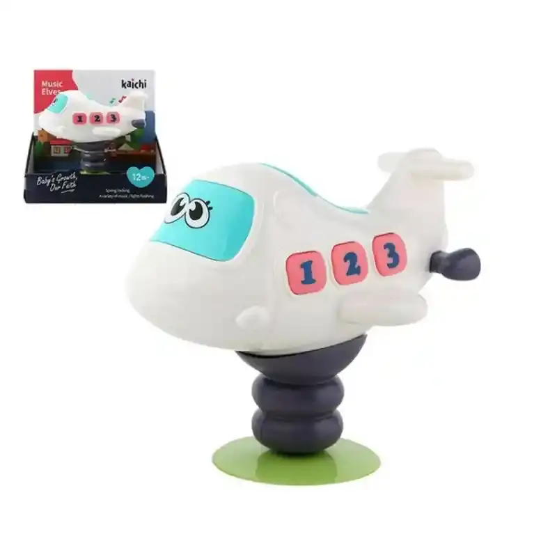 Avion interactif blanc 116015_2538. DIAYTAR SENEGAL - L'Art de Vivre le Shopping en Ligne. Découvrez notre plateforme intuitive et trouvez des produits qui vous inspirent et vous enchantent, à chaque clic.
