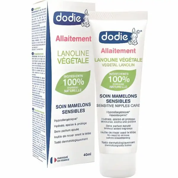 Baume d'Allaitement Dodie Lanoline 40 ml. SUPERDISCOUNT FRANCE