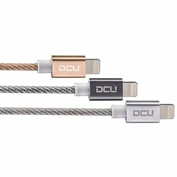 Câble USB vers Lightning DCU 34101210 Rose 1 m. SUPERDISCOUNT FRANCE