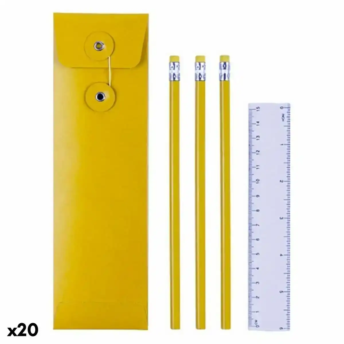 Ensemble crayon et règle Water Bullet Cannon 144709 (20 unités). SUPERDISCOUNT FRANCE