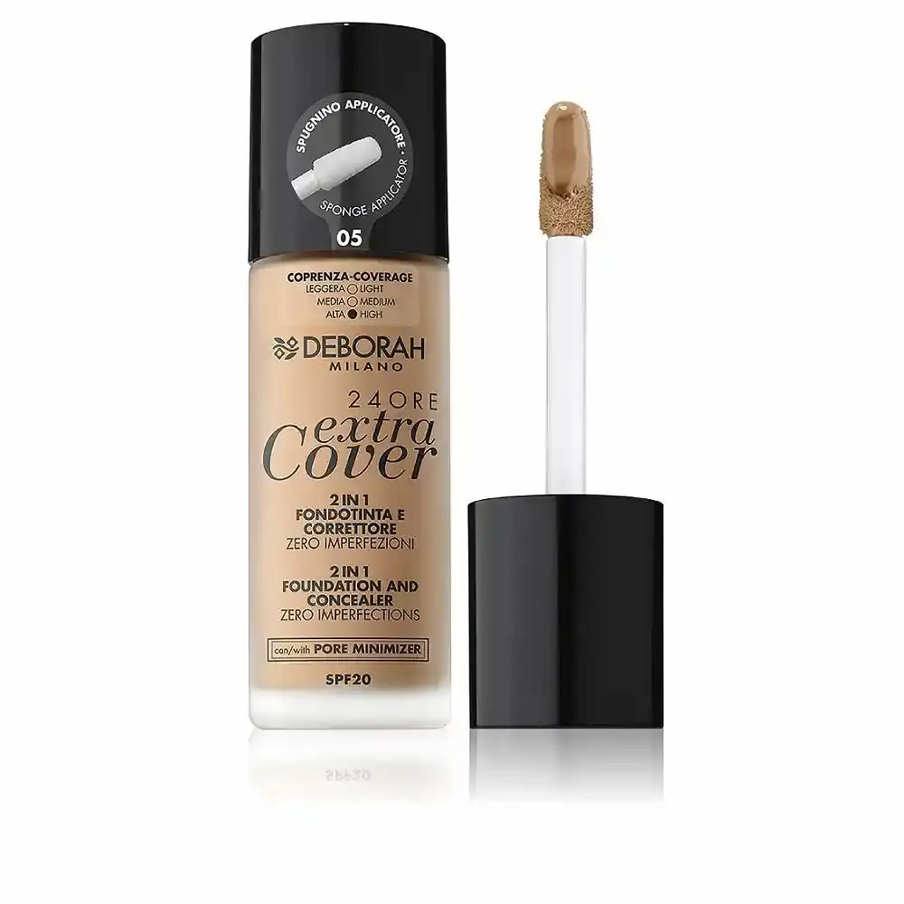 Fond de teint fluide deborah 24 ore extra cover no 05 30 ml spf 20_6951. DIAYTAR SENEGAL - Où Choisir est un Plaisir Responsable. Explorez notre boutique en ligne et adoptez des produits qui reflètent notre engagement envers la durabilité.