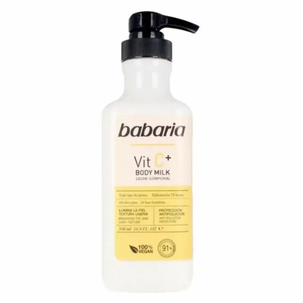 Lait corporel babaria vitamine c vegan 500 ml _1050. DIAYTAR SENEGAL - Là où Chaque Produit Évoque une Émotion. Parcourez notre catalogue et choisissez des articles qui vous touchent et qui enrichissent votre expérience.