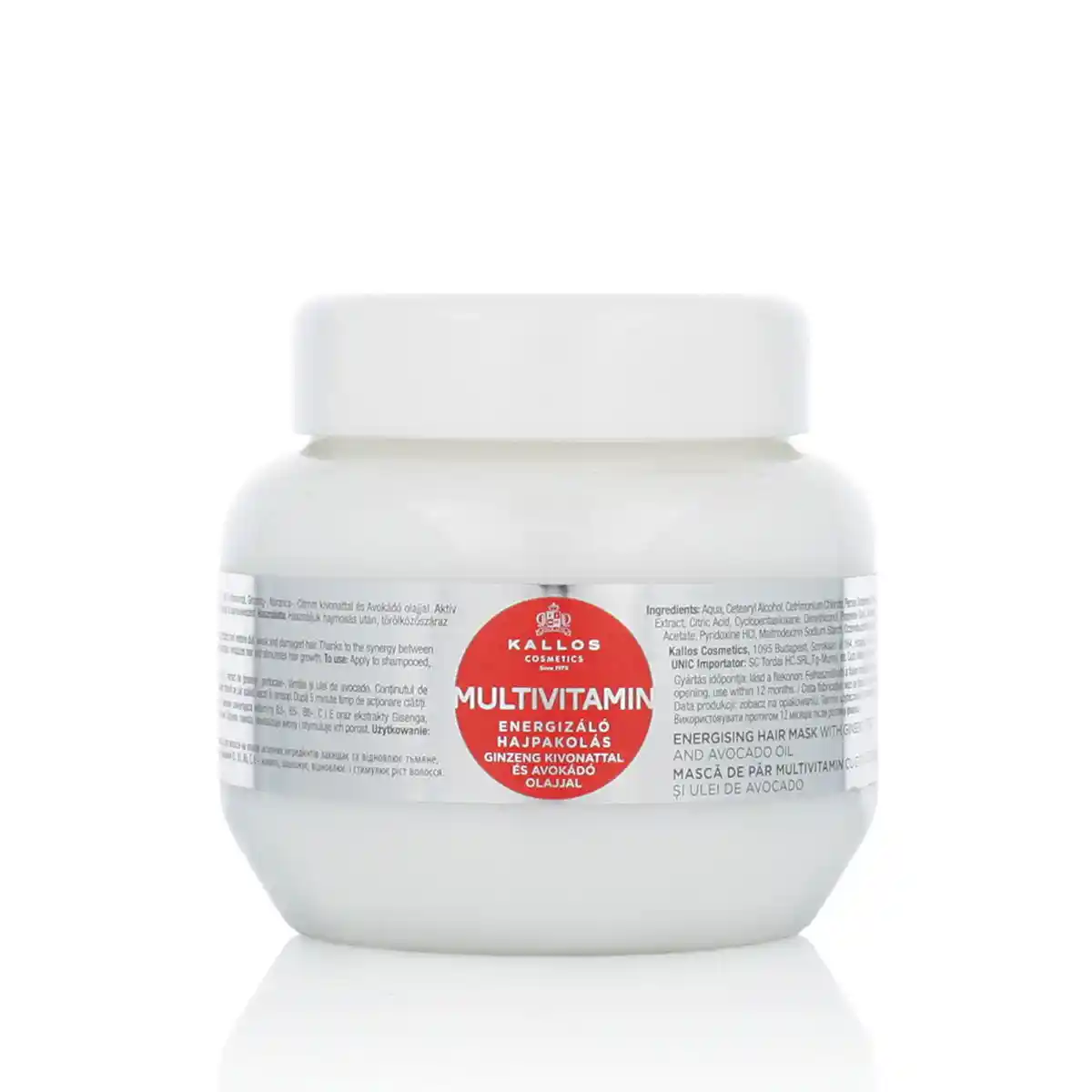 Masque cheveux nourrissant kallos cosmetics multivitamines 275 ml _6616. DIAYTAR SENEGAL - Où Choisir est une Célébration. Découvrez notre sélection de produits qui représentent la diversité et la joie du Sénégal, à chaque étape de votre vie.
