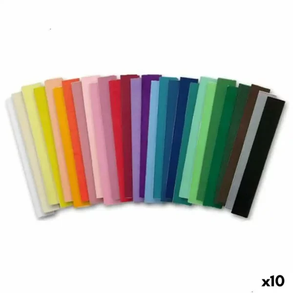 Papier Sadipal 0,50 x 2,5 m Jaune 10Unités. SUPERDISCOUNT FRANCE