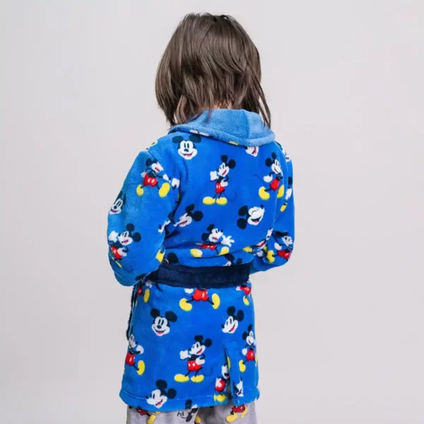 Peignoir Enfant Mickey Mouse Bleu. SUPERDISCOUNT FRANCE