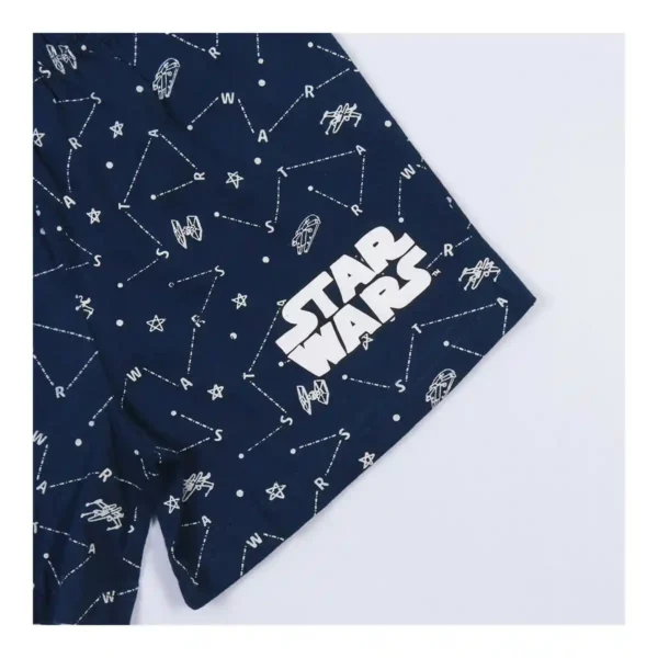 Pyjama d'été Star Wars Bleu. SUPERDISCOUNT FRANCE