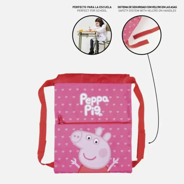 Sac à dos enfant Peppa Pig Rose (27 x 33 x cm). SUPERDISCOUNT FRANCE