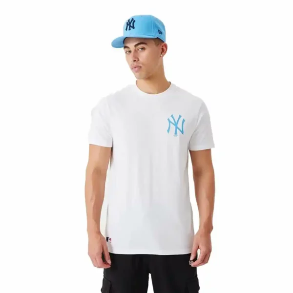 T-shirt à manches courtes pour homme New Era League Essentials New York Yankees.. SUPERDISCOUNT FRANCE