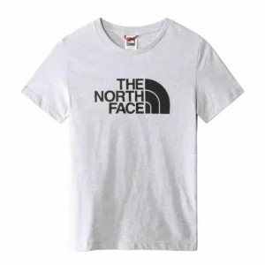 T-shirt manches courtes enfant The North Face Easy Gris. SUPERDISCOUNT FRANCE