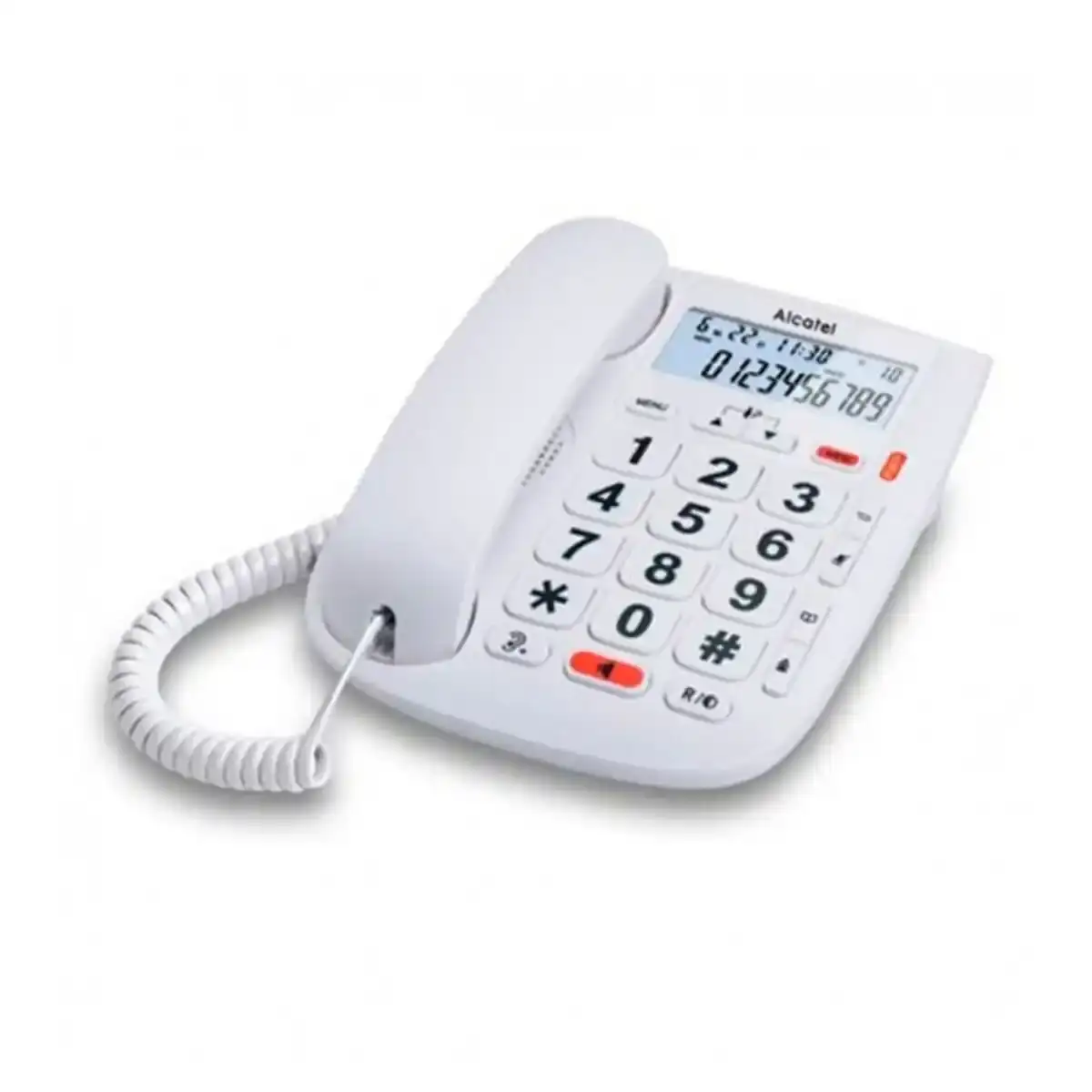 Téléphone fixe pour personnes âgées Alcatel TMAX20 FR Blanc. SUPERDISCOUNT FRANCE