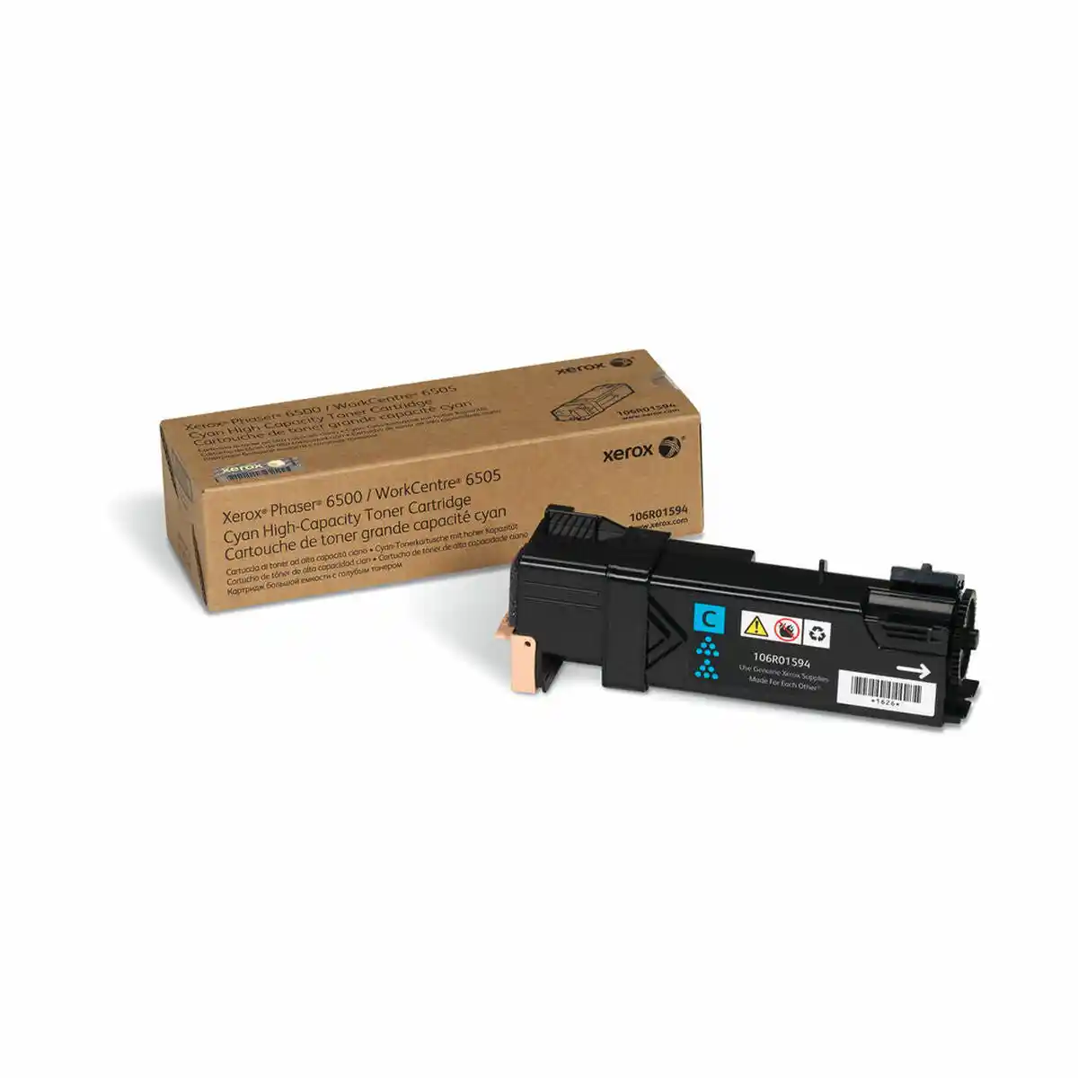 Toner Xerox Phaser 6500/WorkCentre 6505 Cyan. SUPERDISCOUNT FRANCE