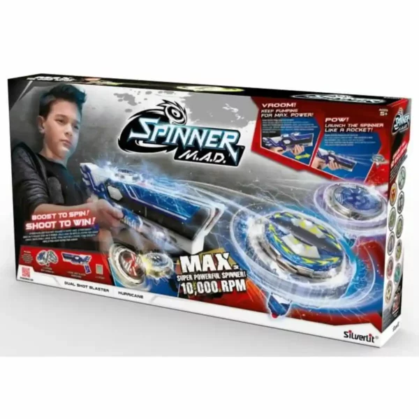 Toupie Silverlit Spinner Mad Gun Launcher. SUPERDISCOUNT FRANCE