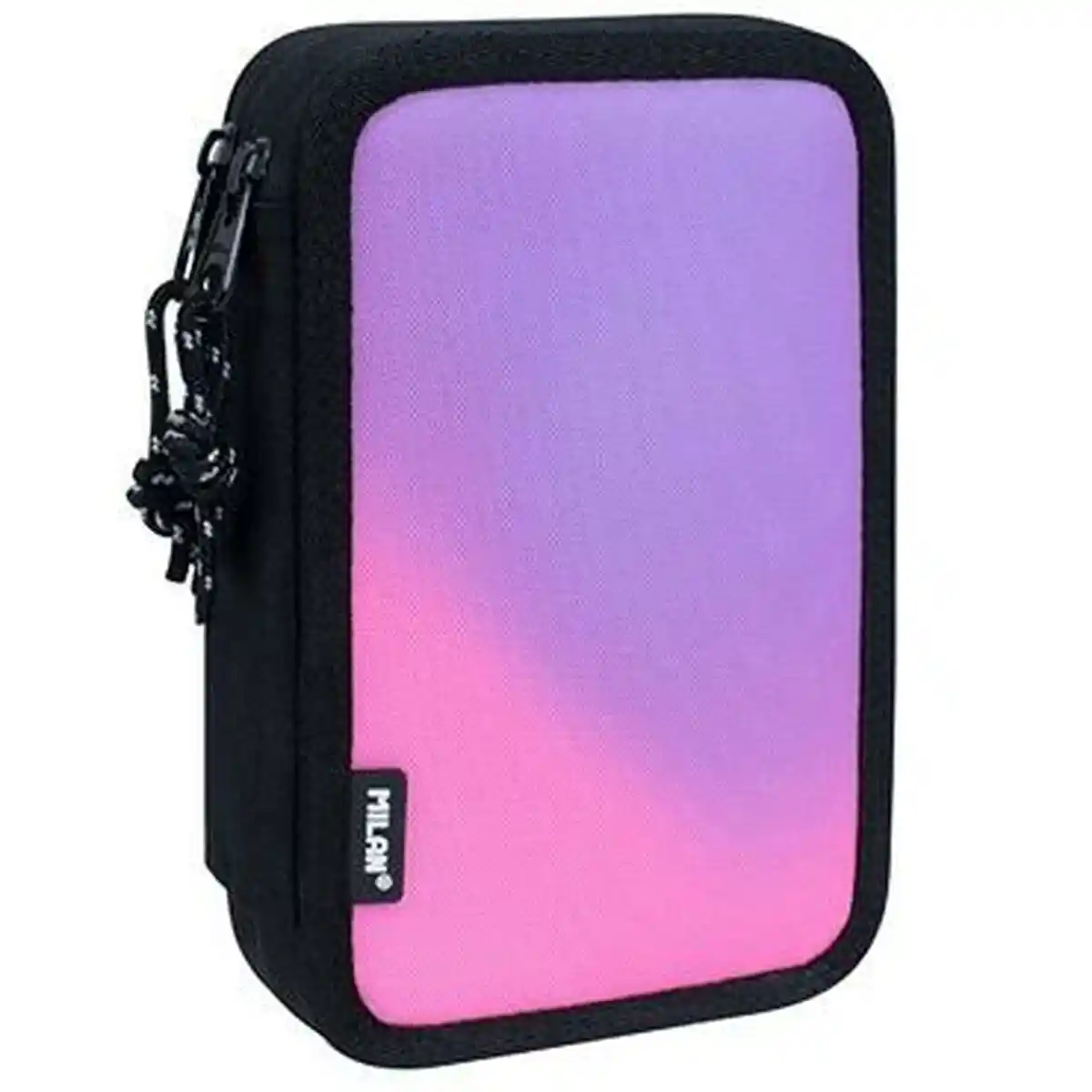Trousse Double Milan Sunset Noir Rose 34 Pièces. SUPERDISCOUNT FRANCE