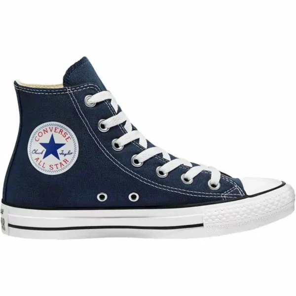 Baskets casual femme Chuck Taylor Converse All Star High Top Bleu foncé. SUPERDISCOUNT FRANCE