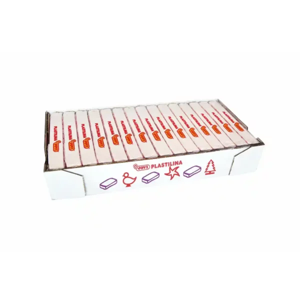 Bâtons de pâte à modeler Jovi School 150 g Blanc 15 Unités. SUPERDISCOUNT FRANCE