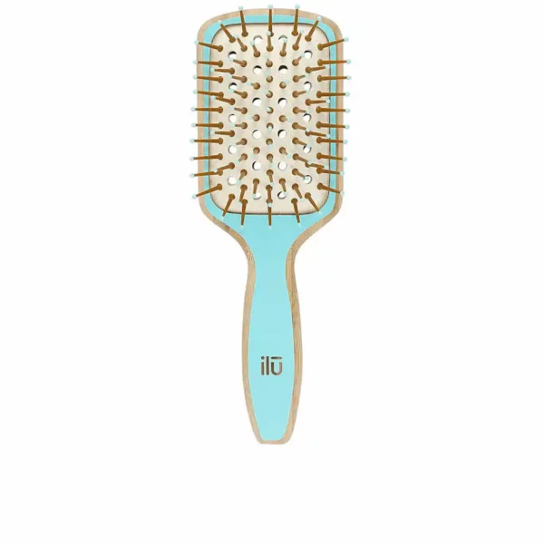 Brosse a cheveux demelante ilu bamboom squared blue_9342. DIAYTAR SENEGAL - Où Chaque Produit est une Histoire à Raconter. Découvrez notre sélection de produits qui vous permettent de créer votre propre récit à travers vos achats.