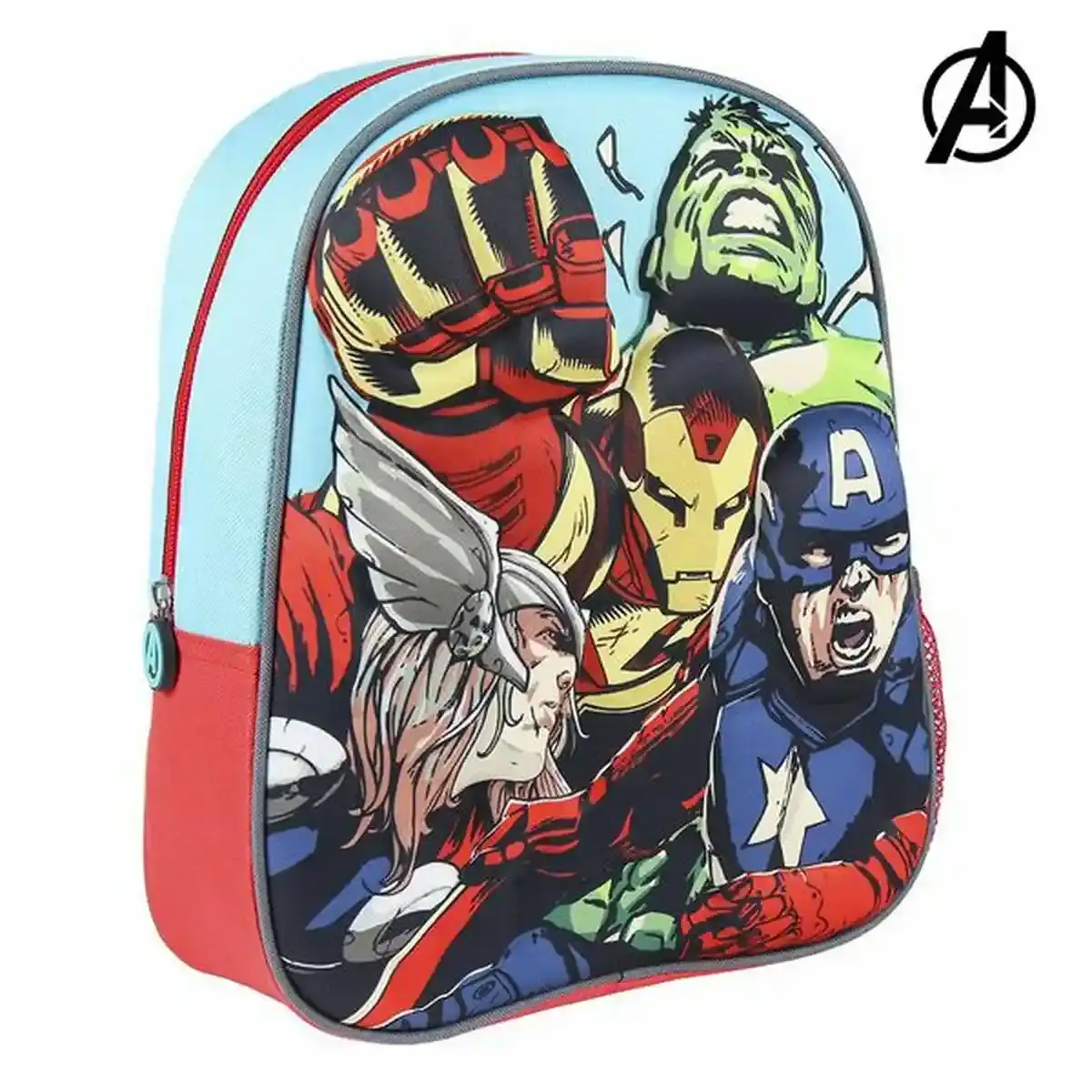 Cartable 3d the avengers 26 x 31 x 10 cm bleu_6639. DIAYTAR SENEGAL - Où Choisir est une Célébration de l'Artisanat Local. Découvrez notre boutique en ligne et choisissez des produits qui incarnent la passion des artisans sénégalais.