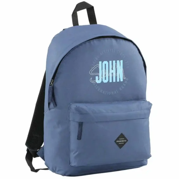 Cartable John Smith Bleu Acier. SUPERDISCOUNT FRANCE