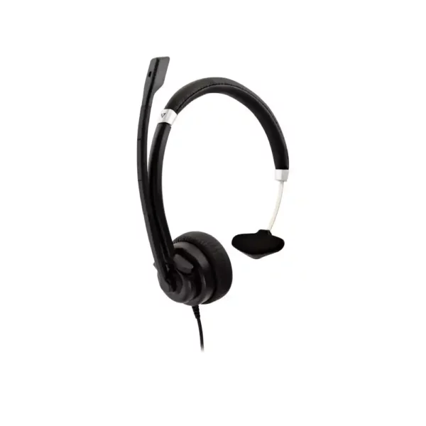 Casque avec Microphone V7 HU411 Noir. SUPERDISCOUNT FRANCE