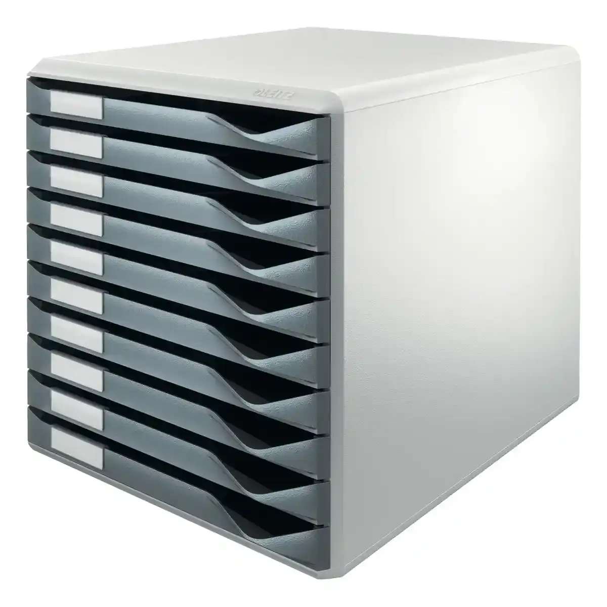 Classeur modulable Leitz Form Set 10 tiroirs Gris Polystyrène gris foncé (28,5 x 29 x 35,5 cm). SUPERDISCOUNT FRANCE