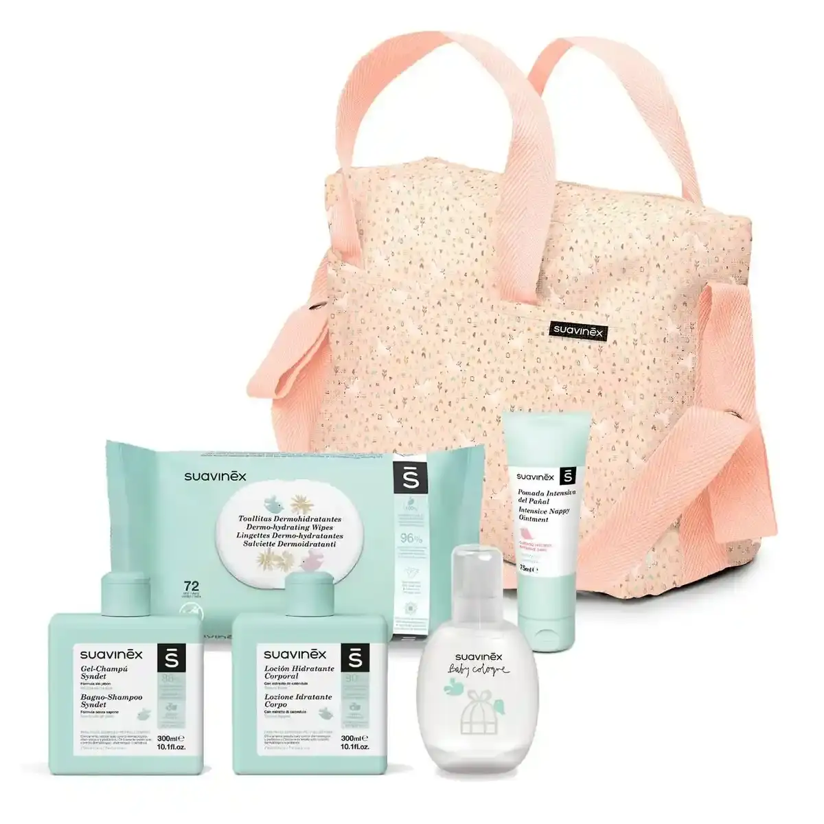 Coffret Cadeau Bébé Suavinex Sac Corail (6 Pièces). SUPERDISCOUNT FRANCE