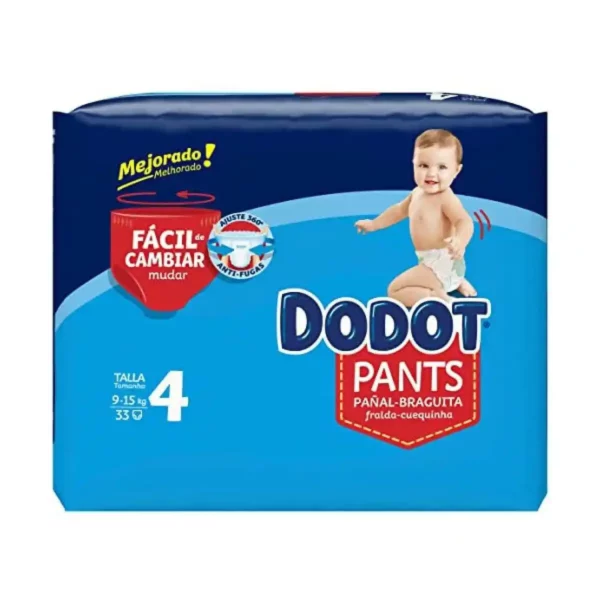 Couches jetables Dodot Dodot Pants 9-15 kg 33 Unités. SUPERDISCOUNT FRANCE