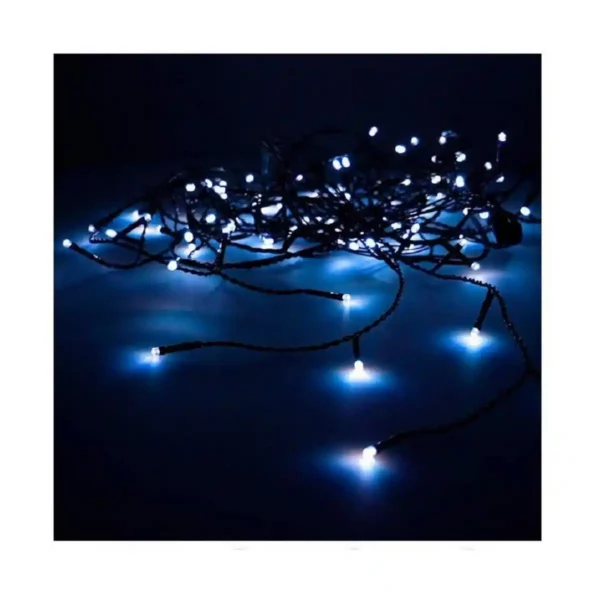 Guirlande de lumieres led edm bleu 1 8 w 2 x 1 m _8932. DIAYTAR SENEGAL - Votre Destination pour un Shopping Inoubliable. Naviguez à travers notre catalogue et choisissez des produits qui vous marquent par leur originalité.