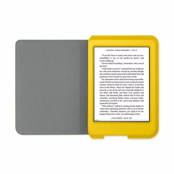 Housse pour tablette Rakuten N306-AC-LM-E-PU Jaune 6". SUPERDISCOUNT FRANCE