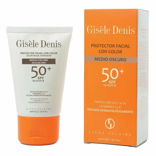 Protection solaire avec couleur gisele denis spf 50 medium dark 40 ml _2962. Entrez dans l'Univers de DIAYTAR SENEGAL - Où le Choix Rencontre l'Authenticité. Explorez nos rayons virtuels et trouvez des produits qui incarnent la richesse de notre culture.