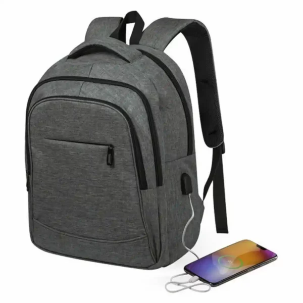 Sac a dos pour ordinateur portable et tablette avec sortie usb 146455 gris 20 unites _2164. DIAYTAR SENEGAL - L'Art de Vivre l'Excellence au Quotidien. Explorez notre gamme et choisissez des produits qui ajoutent une note de prestige à votre vie.