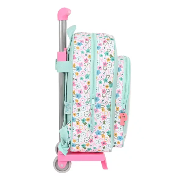 Sac à Dos Scolaire à Roulettes Peppa Pig Cosy corner Bleu Clair (26 x 34 x 11 cm). SUPERDISCOUNT FRANCE