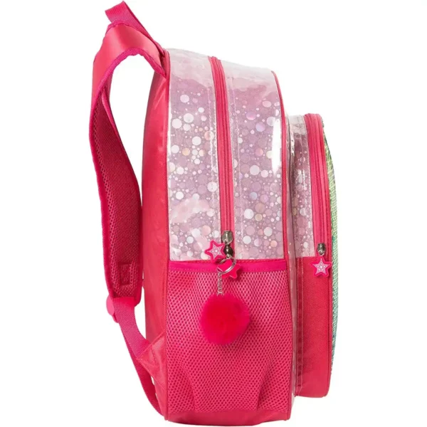 sac d'école Sauvez l'océan ! Poulpe Rose (31 x 42 x 15 cm). SUPERDISCOUNT FRANCE