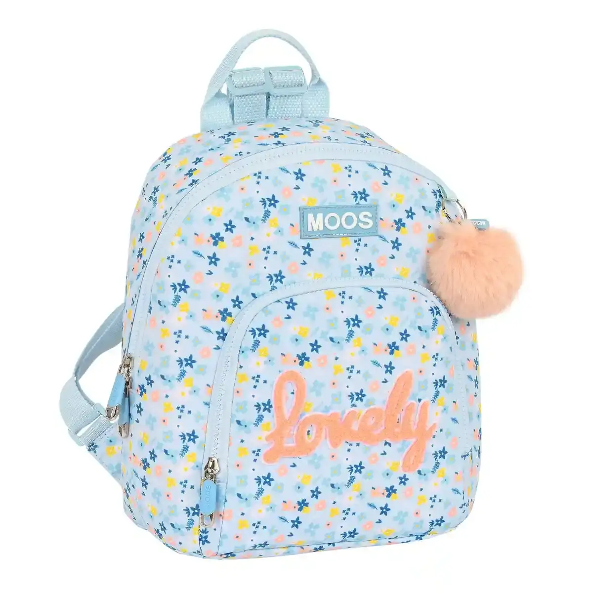 Sac enfant Moos Lovely Mini Bleu Clair (25 x 30 x 13 cm). SUPERDISCOUNT FRANCE