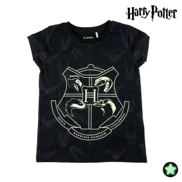 T-shirt manches courtes enfant Harry Potter Gris. SUPERDISCOUNT FRANCE