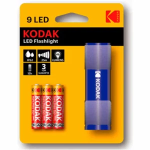 Torche LED Kodak 9LED Bleu. SUPERDISCOUNT FRANCE