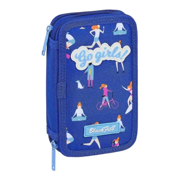 Triple Trousse BlackFit8 Go Girls Bleu (28 pcs). SUPERDISCOUNT FRANCE